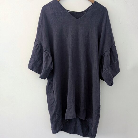 Beaumont Organic linen tunic/dress (size small - oversized) - Picture 1 of 3